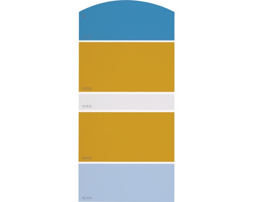 Farbmusterkarte J23 Farben für Körper, Geist & Seele - stimmungsvoll & aktivierend 21x10 cm
