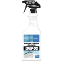 WEPOS Schimmel Entferner chlorhaltig, 750 ml Sprühflasche