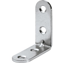 Winkelverbinder aus Metall mit Befestigungslöchern