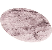 Ovaler Teppich mit hochflorigem Flor