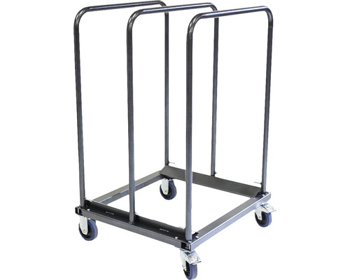 Transportwagen mit Rollen für Plattenmaterial