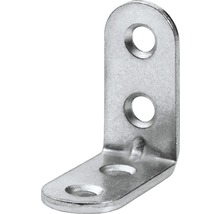 Winkelverbinder aus Metall mit Befestigungslöchern