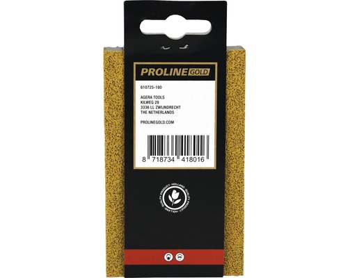 Proline Gold Schleifschwamm Verpackung
