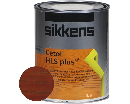 SIKKENS Lasur Cetol HLS Plus 045 mahagoni 1 L Sikkens Cetol HLS plus Holzlasur, 1 Liter Dose