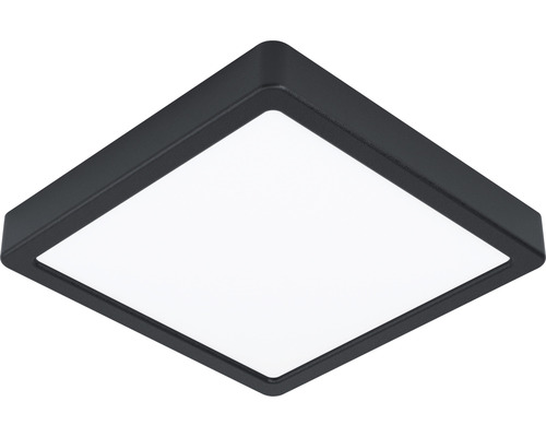 LED Deckenleuchte 15 W 2400 lm 4000 K neutralweiß 300x300 mm IP20 schwarz