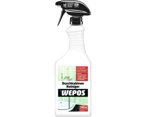 Duschkabinenreiniger Wepos 0,75 L Duschkabinenreiniger Wepos 0,75 L