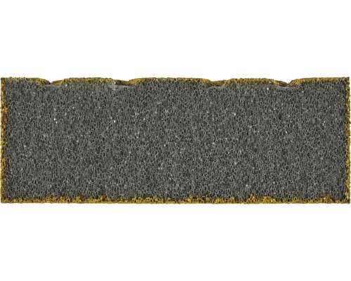 Akustikschaumstoffplatte im Querschnitt