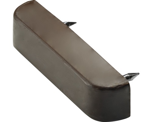 Regalbodenträger mit 2 Nägeln 40x10x15 mm schwarz 50 Stück Möbelgleiter mit Nagel