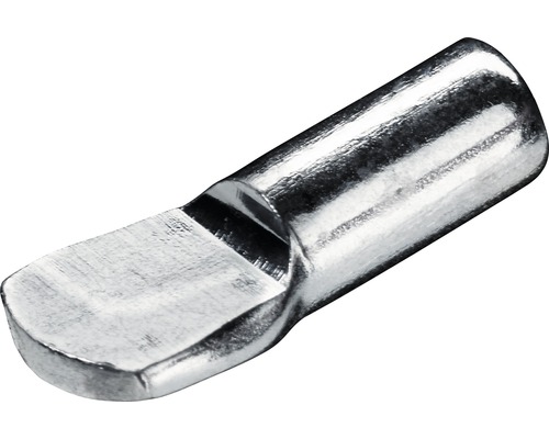 Regalbodenträger Löffelbodenträger verzinkt 5 mm 100 Stück Ein einzelner Regalbodenträger aus Metall.