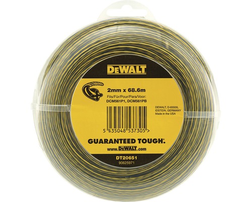 DeWalt Trimmerfaden, 2 mm x 68,6 m