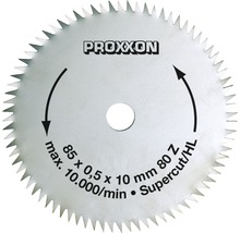Proxxon Trennscheibe 85 x 0,5 x 10 Millimeter 80 Zähne