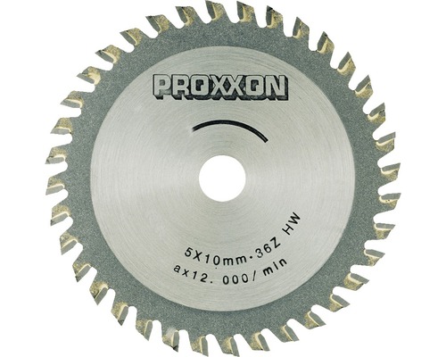 Kreissägeblatt Proxxon, HM-bestückt, Ø 80 mm, 36 Zähne, (28732)