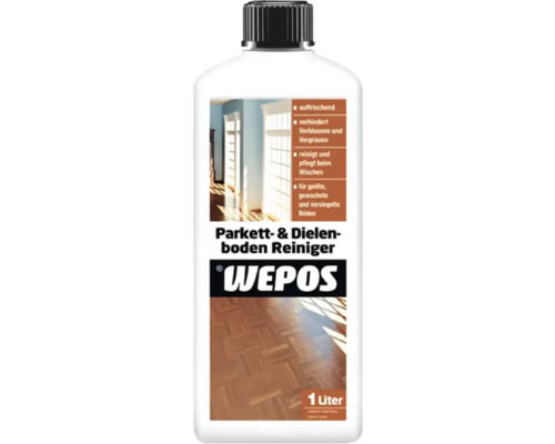 Parkett- und Dielenbodenreiniger Wepos 1 L Parkett- und Dielenbodenreiniger Wepos 1 L