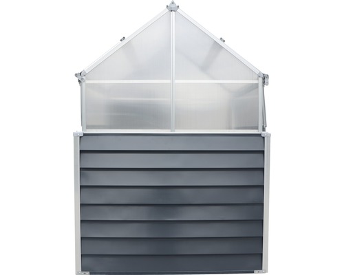 Hochbeet klassisch WESTANN Store & Grow inkl. Stauraum 120 x 120 x 169 cm anthra - Bild 8 von 12