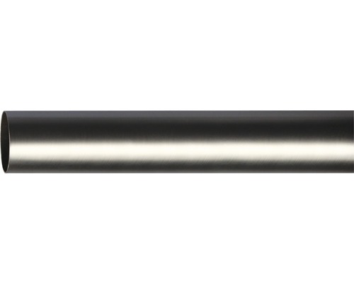 Vorhangstange Urbino edelstahl-optik 160 cm Ø 28 mm Metallrohr