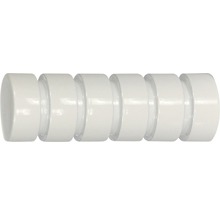 Endstück rillcube für Rivoli weiß Ø 20 mm 2 Stk.