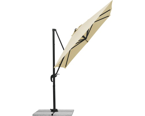 Freiarm-Sonnenschirm mit Standfuß