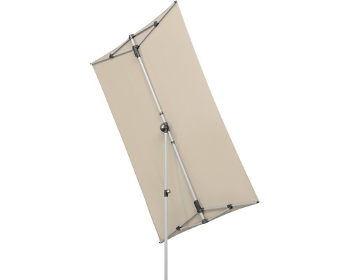 Rechteckiger Sonnenschirm mit Metallgestell