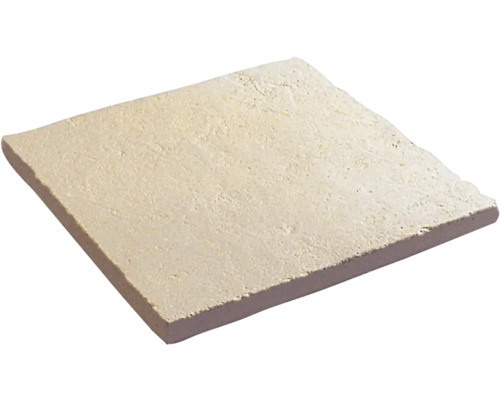 Poolumrandung Beckenrandstein Bergerac Terrassen-Anschlussplatte Champagne 49,5 cm x 49,5 cm x 3,2 cm Quadratische Fliese aus Steinzeug