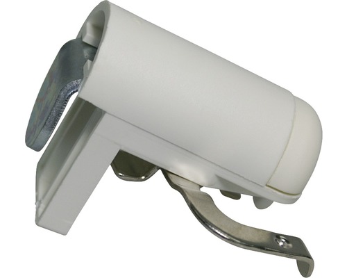 Rollladenzubehörteil aus Kunststoff und Metall