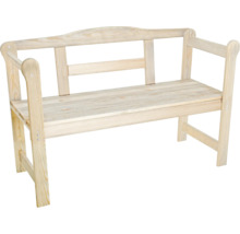 Holzbank für den Garten