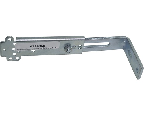 Verstellbarer Wandträger von 8 bis 11 cm