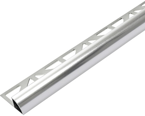 Viertelkreis-Abschlussprofil Dural Durondell DRA 1062 aluminium silber hochlganzeloxiert 300 cm