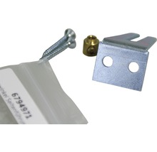 SOLUNA Spannwinkel aus Metall 35 & 50 mm YHMG alufarben