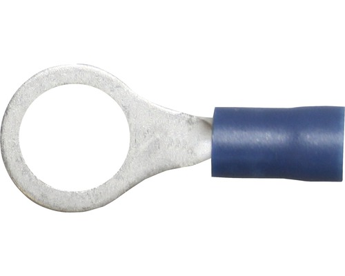 Ringkabelschuh Ø 8 mm blau, 100 Stück