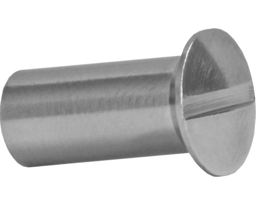 Hülsenmutter Schlitz Innengewinde 4 x 14 mm vernickelt 100 Stück