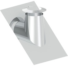 Dachdurchführung aus Metall mit Regenhut