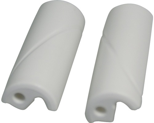 Zwei Handläufe aus Kunststoff