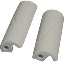 SOLUNA Sicherheitshalter Schnurverbinder aus Kunststoff beige