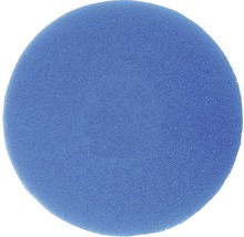 Filterschwamm fein rund blau