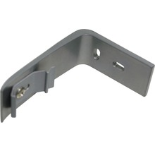 Winkelverbinder aus Metall mit Befestigungslöchern
