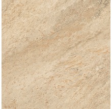 Feinsteinzeug Bodenfliese Quarzite 45x45 cm beige