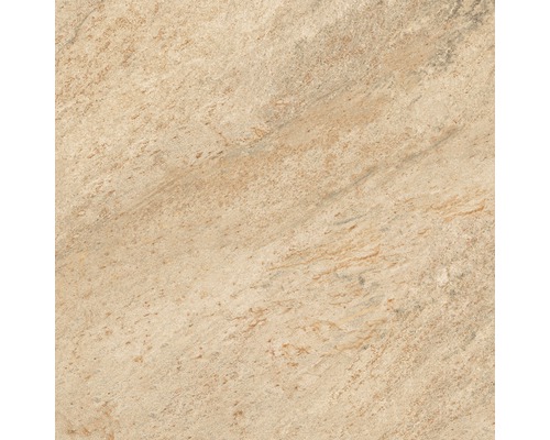 Feinsteinzeug Bodenfliese Quarzite 45,0x45,0 cm beige