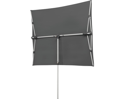 Rechteckiger Sonnenschirm mit Gestell