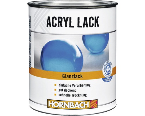 Acryllackdose mit dem Siegel Blauer Engel