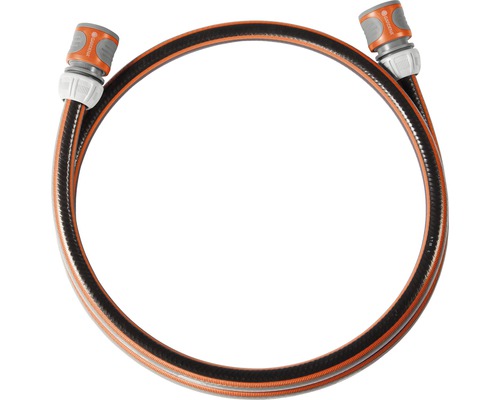 Anschlussgarnitur GARDENA Comfort Flex PVC 1/2 Zoll 1,5 m schwarz-orange