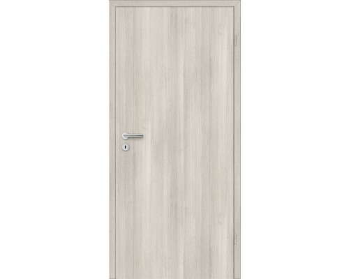 Holztür mit Türgriff