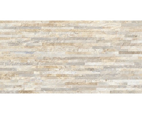 Feinsteinzeug Wandfliese Ardesia 62,5x32,0 cm beige matt