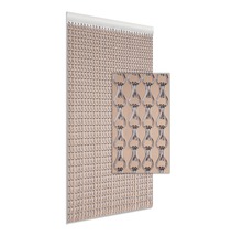Aluminium Kettenvorhang mit Detailansicht