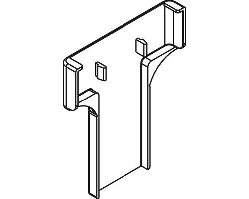 Einzelne Eckverbindung für Arbeitsplatten