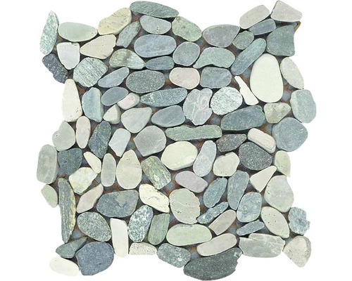 Natursteinmosaik S30 Mix Sassi 30,0x30,0 cm grau matt
