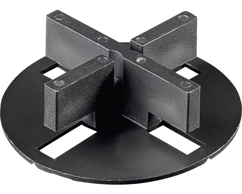 Kreuzfuge mit Teller 4 mm für Splittbett Pack = 100 St Kreuzförmiger Terrassenplattenhalter zur Konstruktion einer Unterkonstruktion