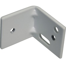 Winkelverbinder aus Metall mit Befestigungslöchern