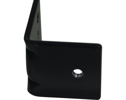 Winkelverbinder aus Metall mit Bohrungen zur Befestigung