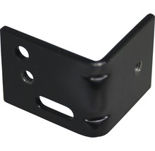 Winkelverbinder aus Metall mit Befestigungslöchern