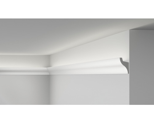 Profipack Wandleisten-Set für LED "Roomkit" CL11 33 x 50 mm Set aus 16 m Leisten + Kleber